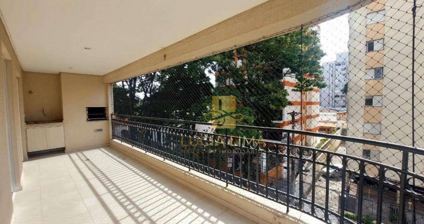 Apartamento INCRÍVEL para ALUGAR VARANDA GOURMET, com 2 dormitórios, 72 m² por R$ 3.650/mês - Vila Adyana - São José dos Campos/SP