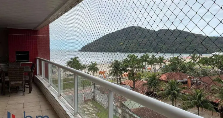 Apartamento com 3 dormitórios para alugar, 110 m² por r$ 7.000,00/mês - centro - bertioga/sp