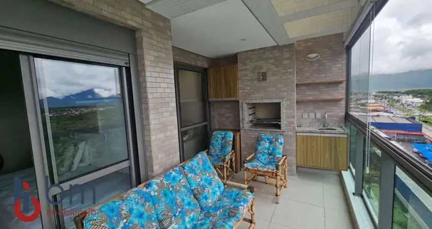 Cobertura com 3 dorms 1 suíte 2 vagas de garagem cobertas Vista pro mar à venda, 115 m² por R$ 1.250.000 - Centro - Bertioga/SP
