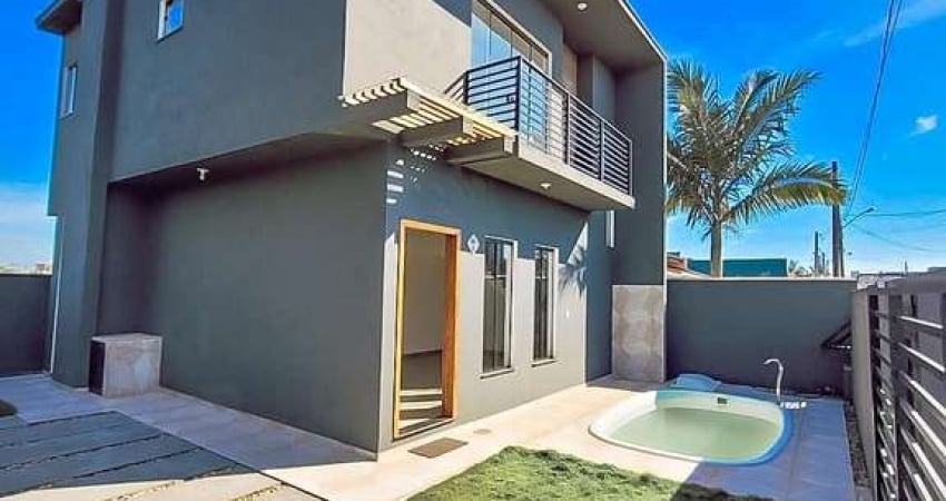 Sobrado com 3 dormitórios à venda, 102 m² por r$ 699.000 - itajuba - barra velha/sc