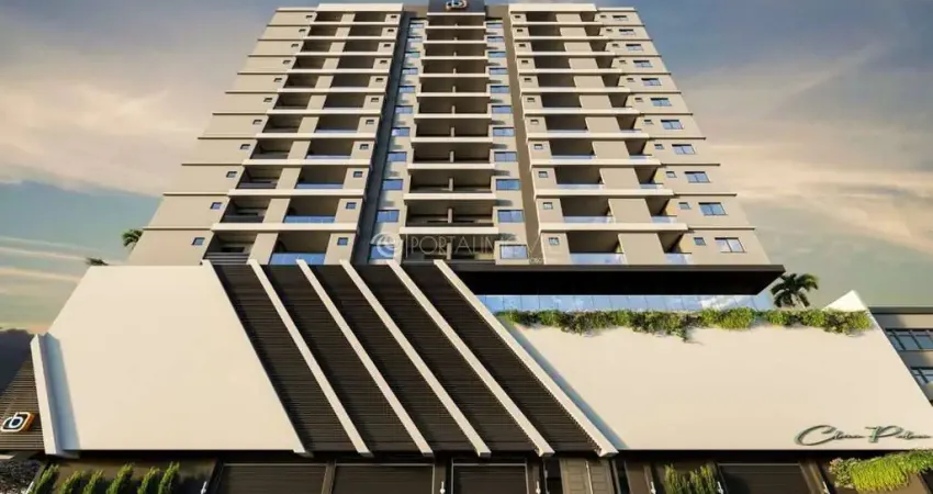 Residencial luxuoso em porto belo: apartamento na planta  com infraestrutura completa