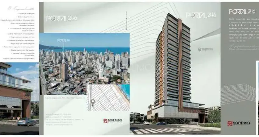 Viva bem em itapema: apto na planta com 2 suítes e lazer completo no portal 246 residence