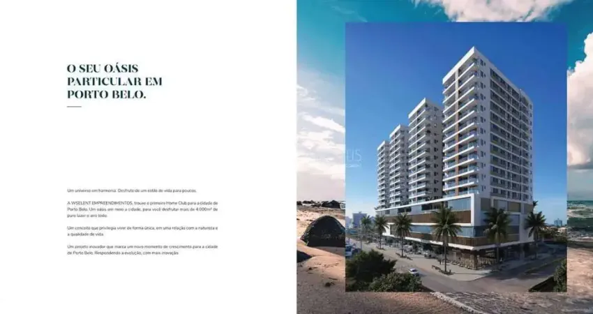 Apartamento com 2 quartos à venda no Balneário Perequê, Porto Belo 