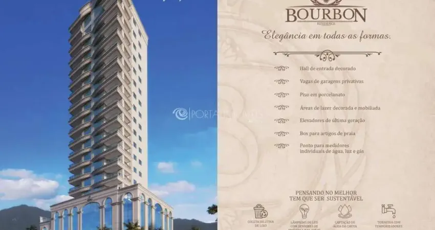 Bourbon residence: sofisticação em 3 dormitórios a poucos passos da praia em itapema