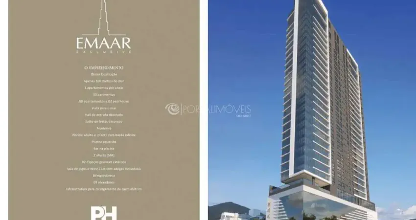 Exclusividade e sofisticação no emaar – apartamento de 192m² com banheira e 3 vagas