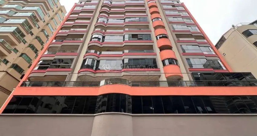 Residencial são germano – apartamento mobiliado com 3 dormitórios e ampla sacada na meia praia