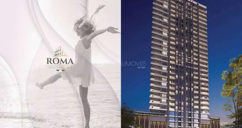 Luxo e modernidade no roma residenziale: 3 suítes e lazer premium com rooftop em perequê