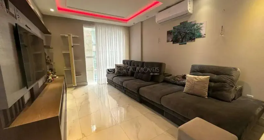 Apartamento de alto padrão na meia praia - 3 suítes mobiliado