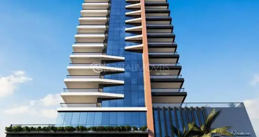 Elegância e conforto em meia praia – la passione com 130m² e área de lazer no rooftop