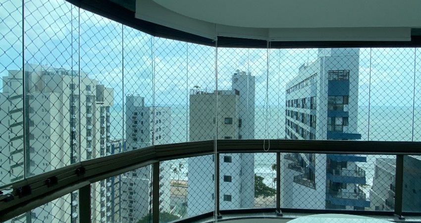 Lindo apartamento mobiliado na rua Setúbal, alto padrão, 4 quartos