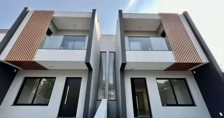 Sobrado de 3 dormitórios sendo 2 suítes no bairro são josé em canoas.