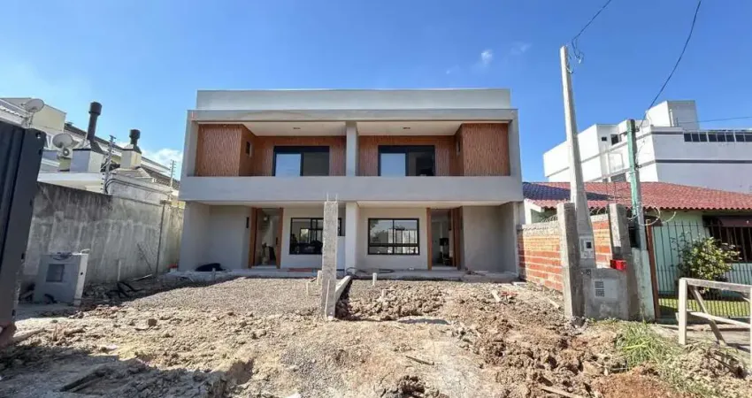 Sobrado em obras com 143m² privativos em canoas no bairro igara