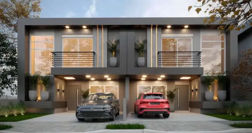 Sobrado com 3 dormitórios sendo 2 suítes no bairro são josé em canoas.