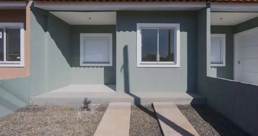 Casas de 1 e 2 dormitórios no residencial campo belo em cachoeirinha.