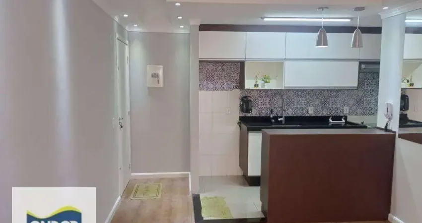 Apartamento com 2 dormitórios, 52 m² - venda por r$ 230.000 ou aluguel por r$ 1.100/mês - morro grande - cotia/sp