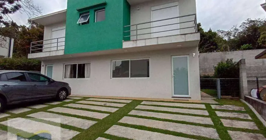 Casa com 3 dormitórios para alugar, 110 m² por r$ 5.700,00/mês - jardim pioneira - cotia/sp