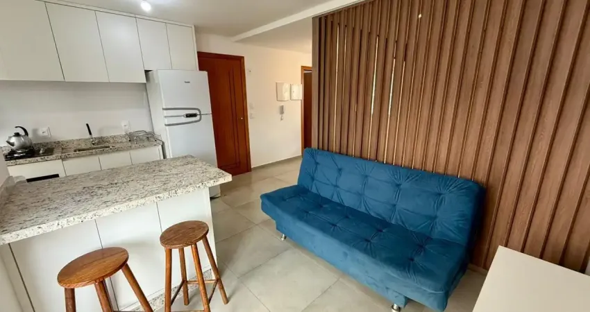 Lindo studio na praia de palmas, mobiliado e pronto para o seu desfrute, bem localizado ao lado clube do lot. da praia.