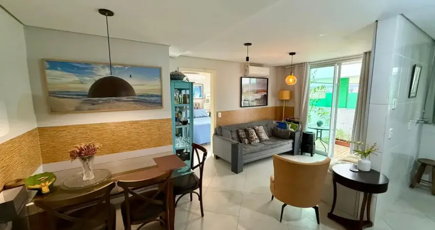 Apartamento garden na praia de palmas com um dormitorio, super amplo a aréa de garden para quem tem pet, apenas 400 metros do mar.