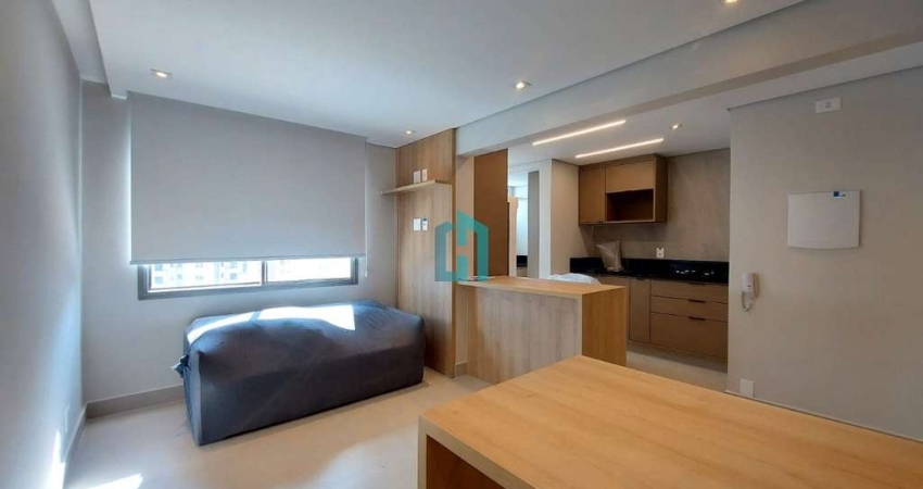 Apartamento com 1 quarto para alugar na Rua Gaivota, 1101, Moema, São Paulo