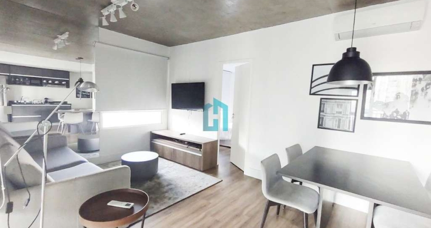 Apartamento com 1 quarto para alugar na Rua Jean Peltier, 311, Brooklin, São Paulo