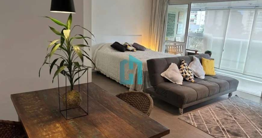 Apartamento com 1 quarto para alugar na Rua Professor José Leite e Oiticica, 434, Brooklin, São Paulo