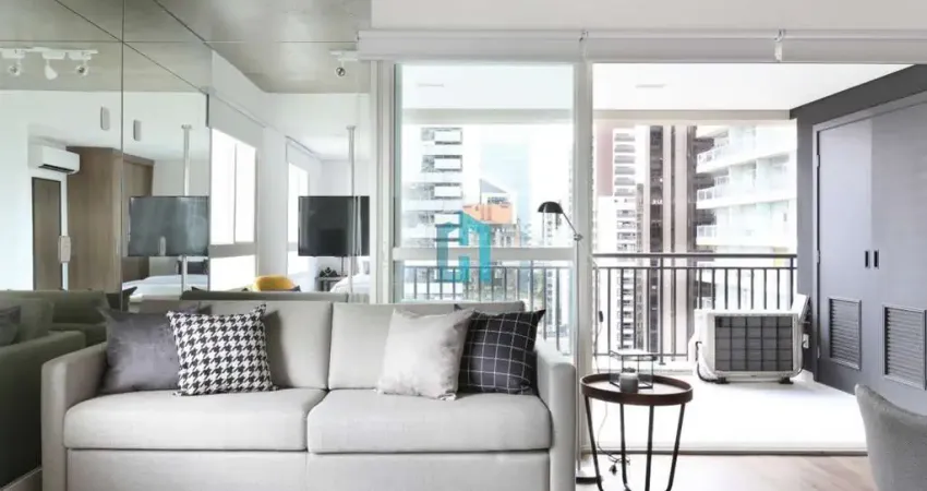 Apartamento com 1 quarto para alugar na Rua Jean Peltier, 311, Brooklin, São Paulo