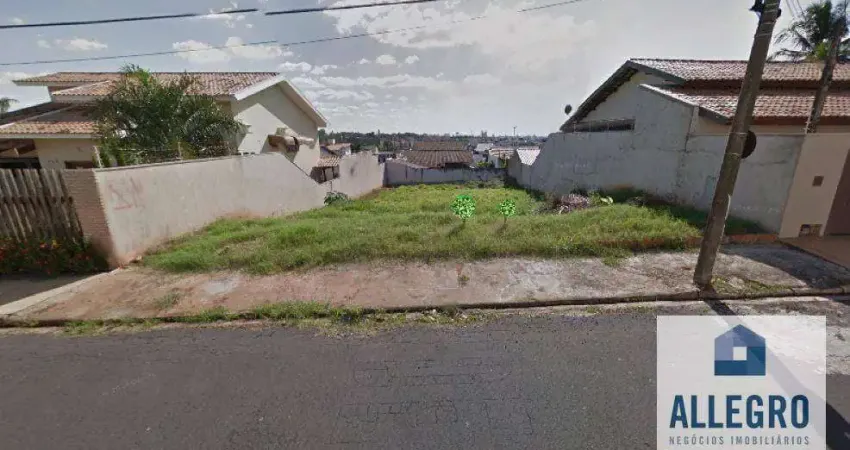 Terreno à venda, 704 m² por R$ 390.000,00 - Parque Residencial Comendador Mancor Daud - São José do Rio Preto/SP