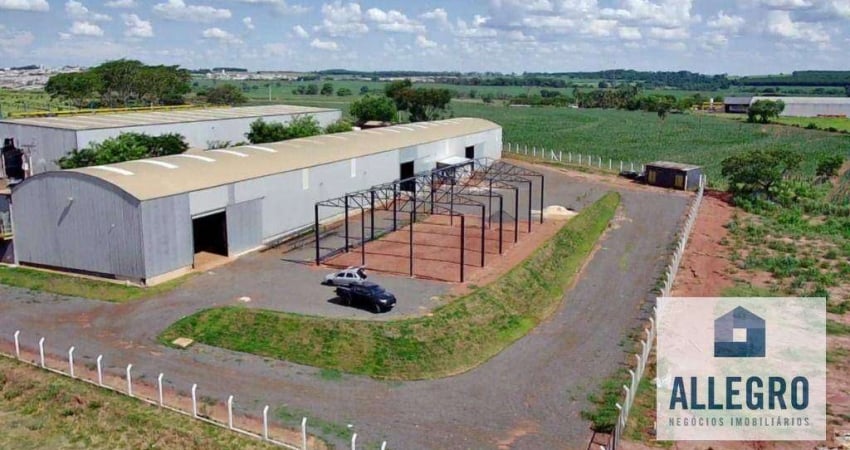 Barracão, 1850 m² - venda por R$ 9.000.000,00 ou aluguel por R$ 39.000,00/mês - JACUTINGA - Bady Bassitt/SP