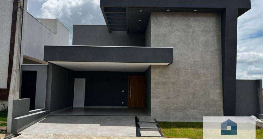 Casa com 3 dormitórios à venda, 175 m² por R$ 990.000,00 - Village Mirassol IV - Mirassol/SP