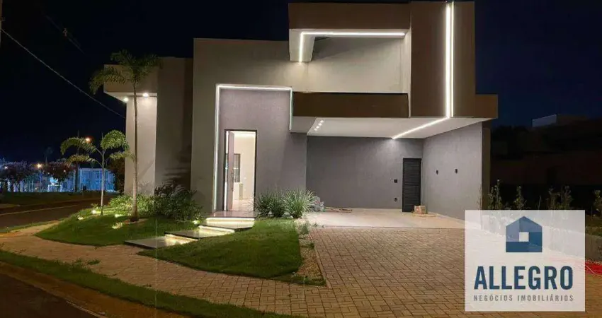 Casa com 3 dormitórios, 198 m² - venda por R$ 1.650.000,00 ou aluguel por R$ 5.900,00/mês - Terra Vista - Mirassol/SP