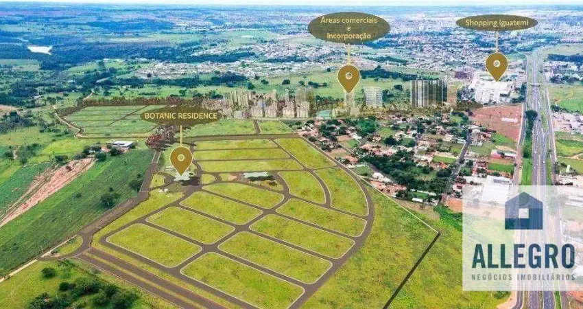 Terreno à venda no Botanic Residence com 566m² / Próximo ao Iguatemi