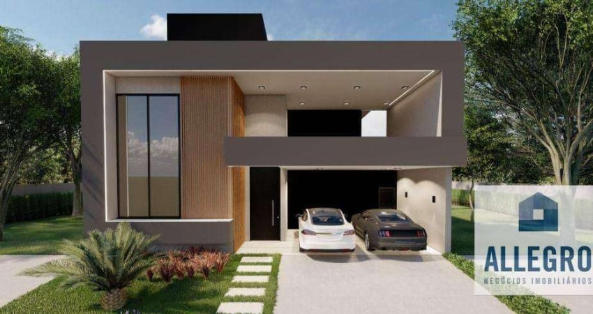 Casa à venda no Village La Montagne com 3 dormitórios e 2 vagas de garagem / Próximo ao Shopping Iguatemi