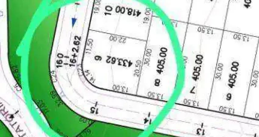 Terreno à venda no Botanic Residence com 433.62m² / Próximo ao Shopping Iguatemi