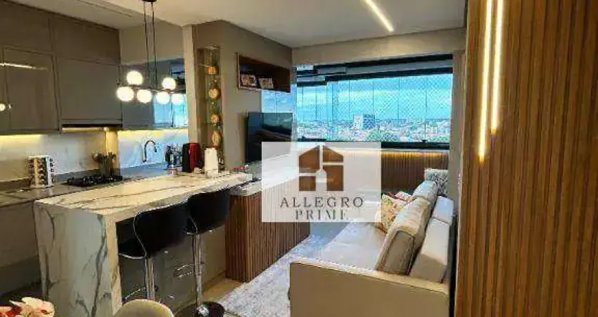 Apartamento à venda no Cond Nova Residence com 2 dormitórios e 2 vagas de garagem / Próximo a Av Murchid Homsi