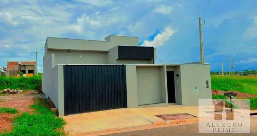 Casa com 3 dormitórios à venda, 80 m² por R$ 405.300 - Setsul - São José do Rio Preto/SP