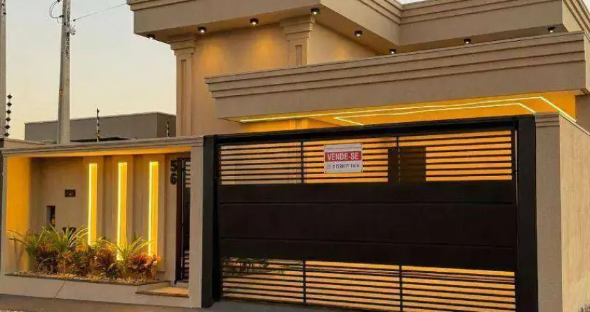 Casa com 3 dormitórios à venda, 126 m² por r$ 750.000 - maisparque rio preto - são josé do rio preto/sp