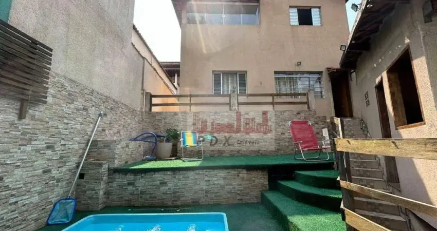 Oportunidade 2 sobrados com entrada independente e com piscina- bairro vila do encontro - jabaquara