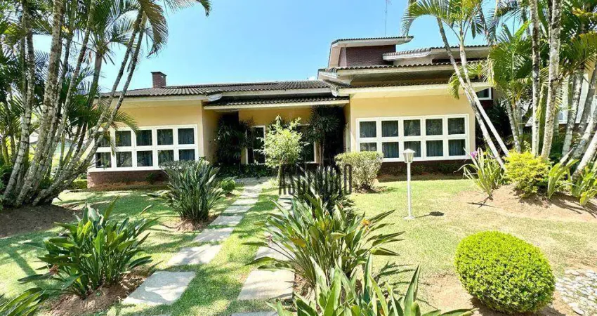 Casa com 4 dormitórios, 400 m² - venda por r$ 3.495.000,00 ou aluguel por r$ 14.000,00/mês - arujá hills 1 - arujá/sp