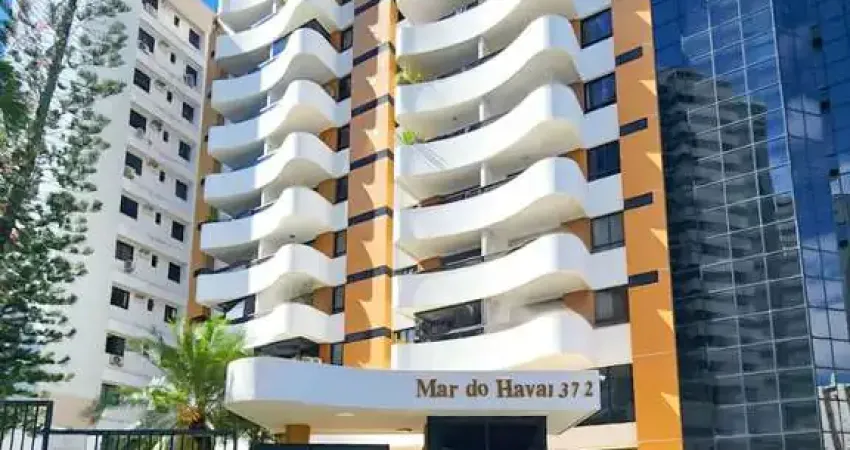 Mar do havaí - 1 quarto - quarto e sala com 57m² e garagem privativa