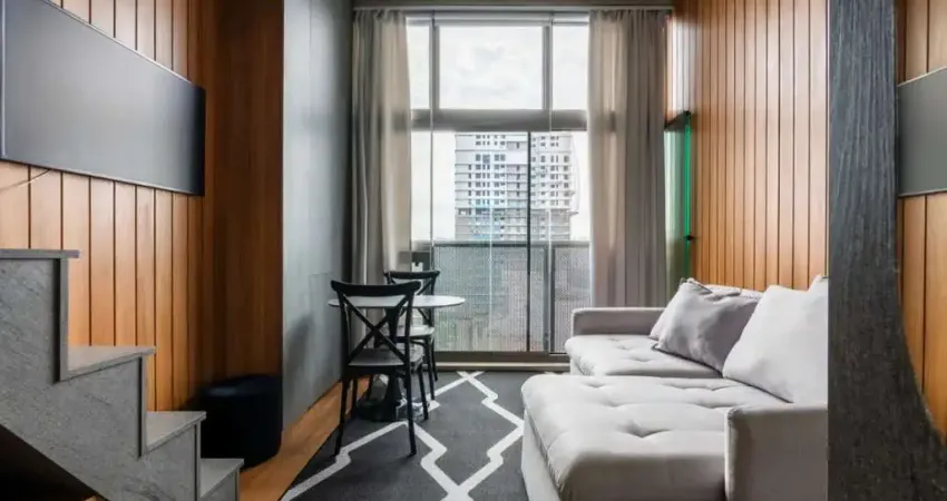 Apartamento com 1 quarto à venda na Alameda dos Arapanés, --, Moema, São Paulo