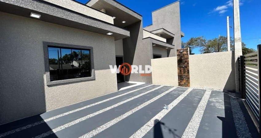 casa com 2 quartos sendo 1 suíte