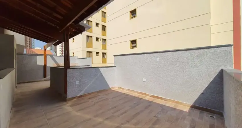 Cobertura para Venda em Santo André, Vila Bastos, 2 dormitórios, 2 suítes, 3 banheiros, 1 vaga