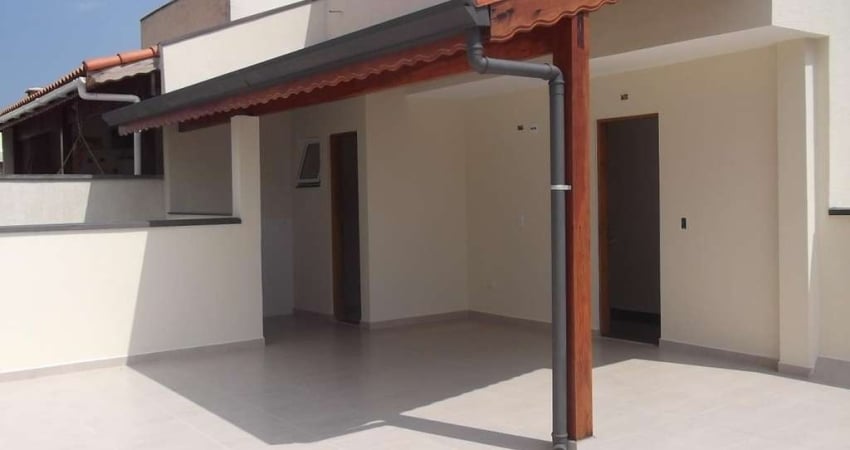 Cobertura para Locação em Santo André, Jardim Bela Vista, 2 dormitórios, 1 suíte, 3 banheiros, 2 vagas