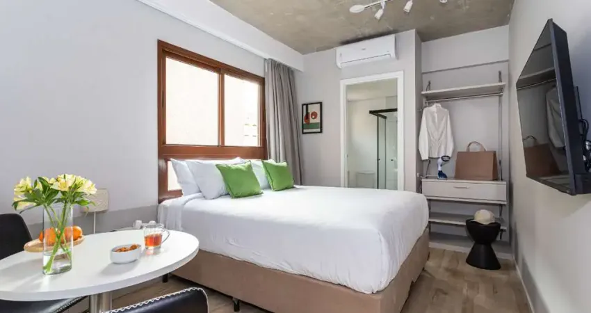 Studio para venda em jardins com 1 quarto, sendo 1 suíte, 25m²