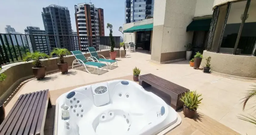 Cobertura para venda em morumbi com 5 quartos, sendo 2 suítes, 810m²