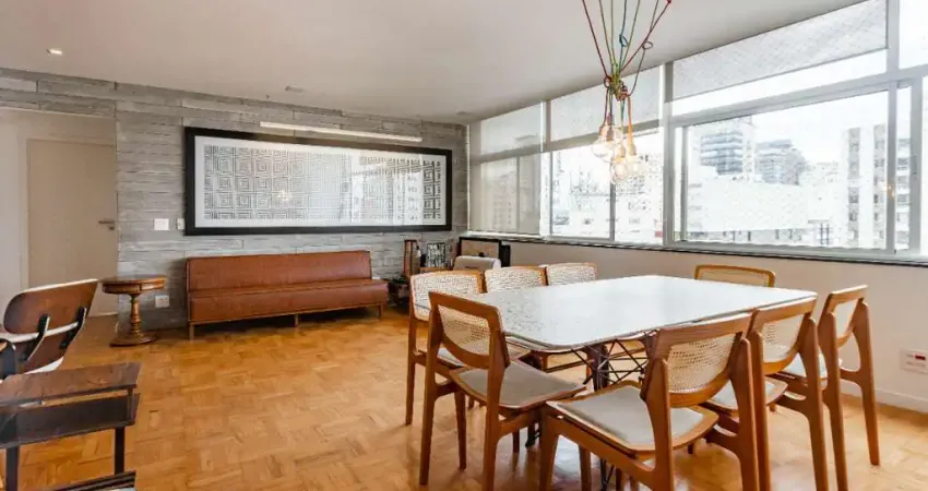 Apartamento para venda em jardim paulista com 3 quartos, sendo 2 suítes , 157m²