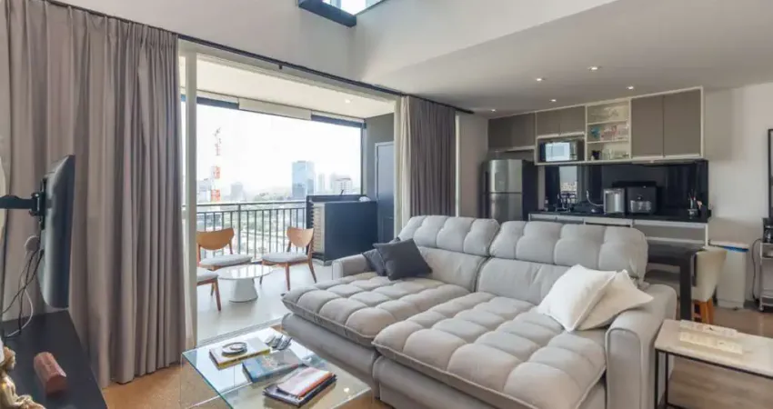 Cobertura para venda em cidade monções com 1 quarto, sendo 1 suíte , 108m²