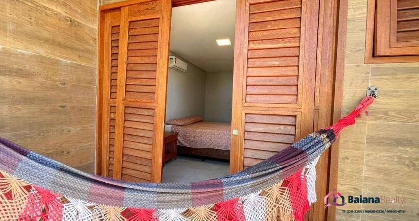 Apartamento com 3 dormitórios à venda, 105 m² por R$ 695.000,00 - Taipu de Fora - Maraú/BA