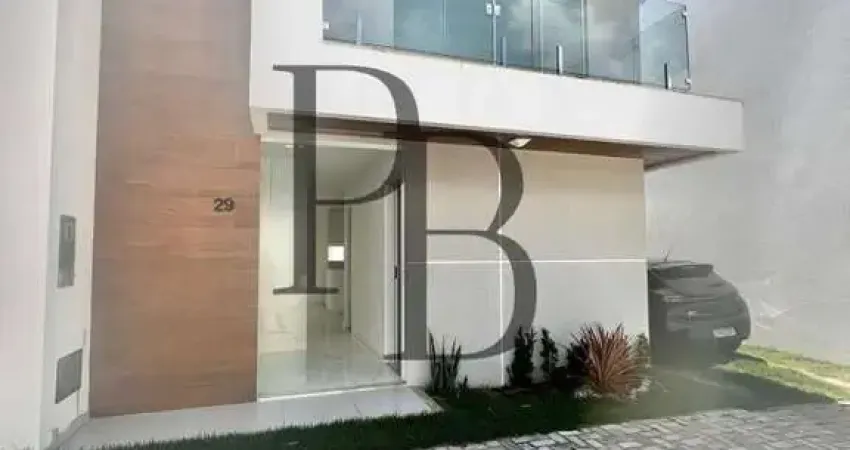 Casa em condomínio para venda em camaçari, vila de abrantes (abrantes), 4 dormitórios, 3 suítes, 4 banheiros, 2 vagas