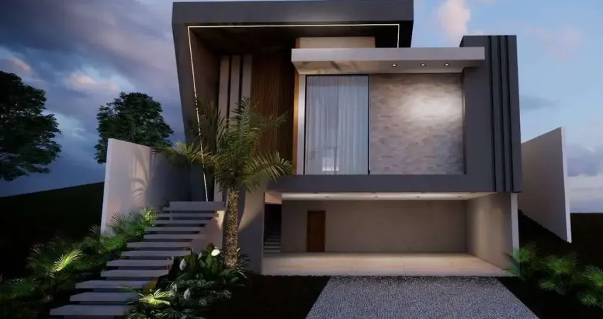 Casa à venda – linda casa linear com 4 suítes no alphaville vespasiano